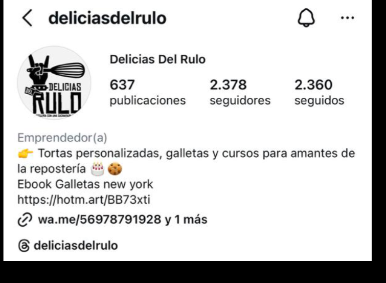 Testimonio @deliciasdelrulo